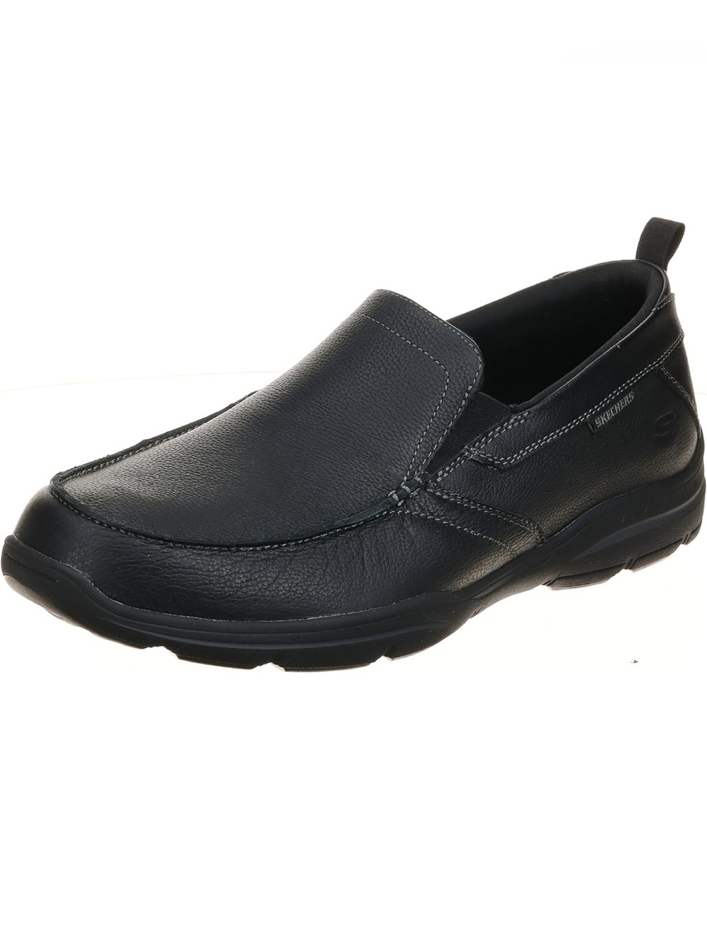 Skechers Men’s Harper-Forde Relaxed Fit Leather Slip-On Shoes 10.5/11.5/12/13